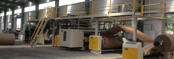 DWJ150-1800-2ply corrugated cardboard production line